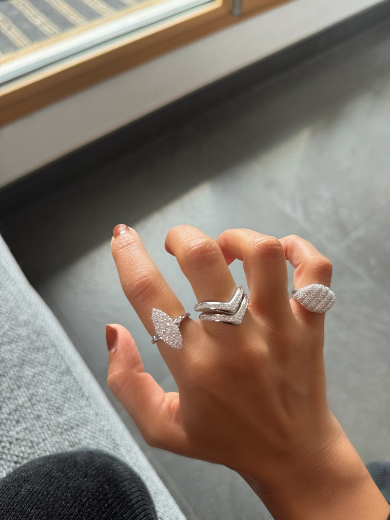 Bague marquise