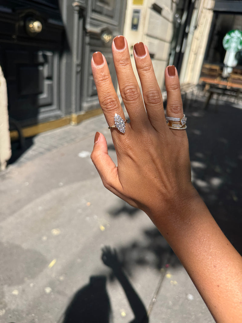 Bague marquise
